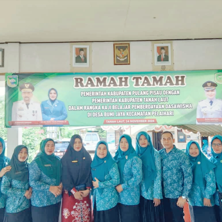 Ramah Tamah - Kaji belajar Dasa Wisma PKK dari Kabupaten Pulang Pisau