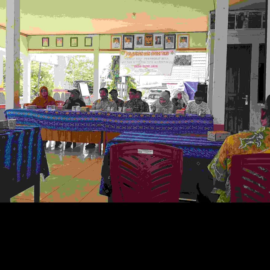 Pelatihan dan Studi Tiru Kepala Desa, Perangkat Desa, BPD dan BumDesa Desa Waringin Kab.Tapin