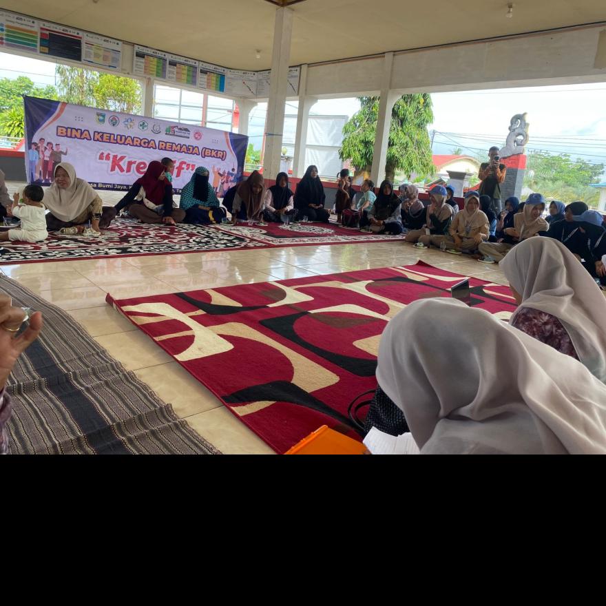 Kegiatan BKR Kreatif desa Bumijaya