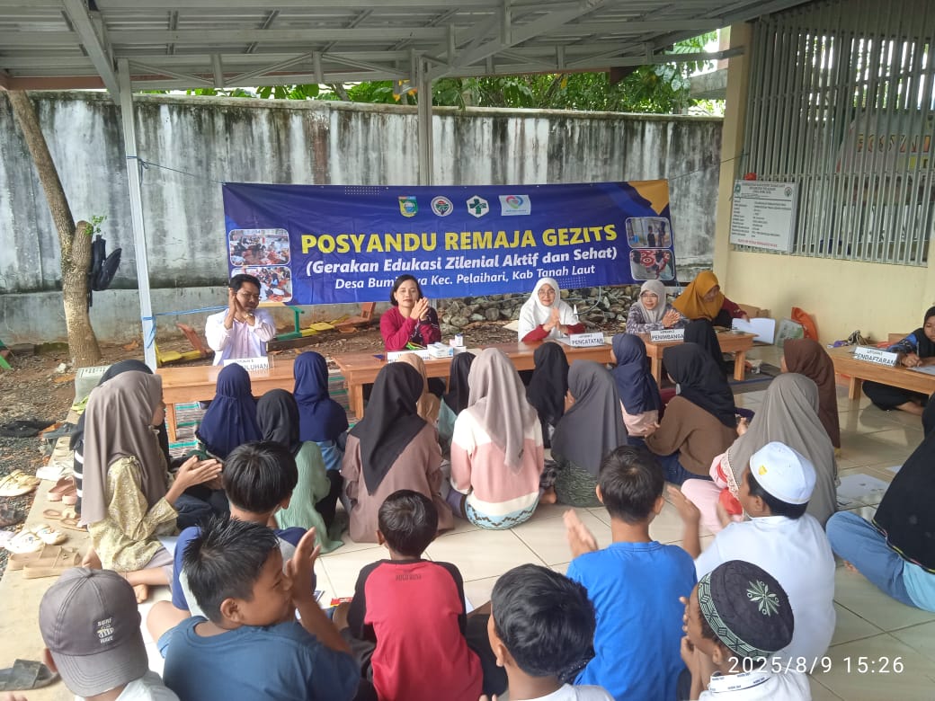 Kegiatan posyandu remaja